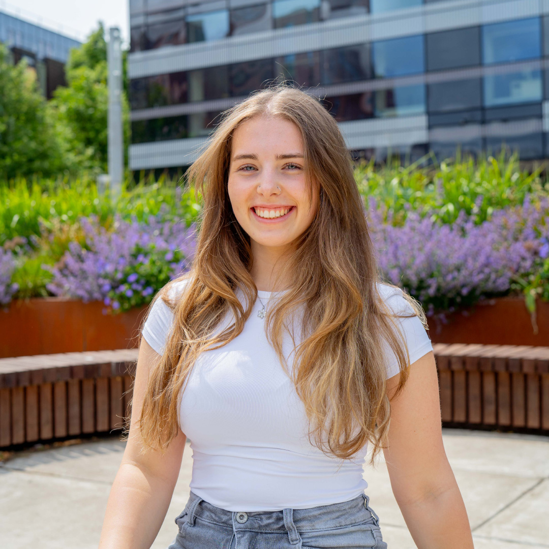 A headshot of your Activities Officer, Layna Forbes