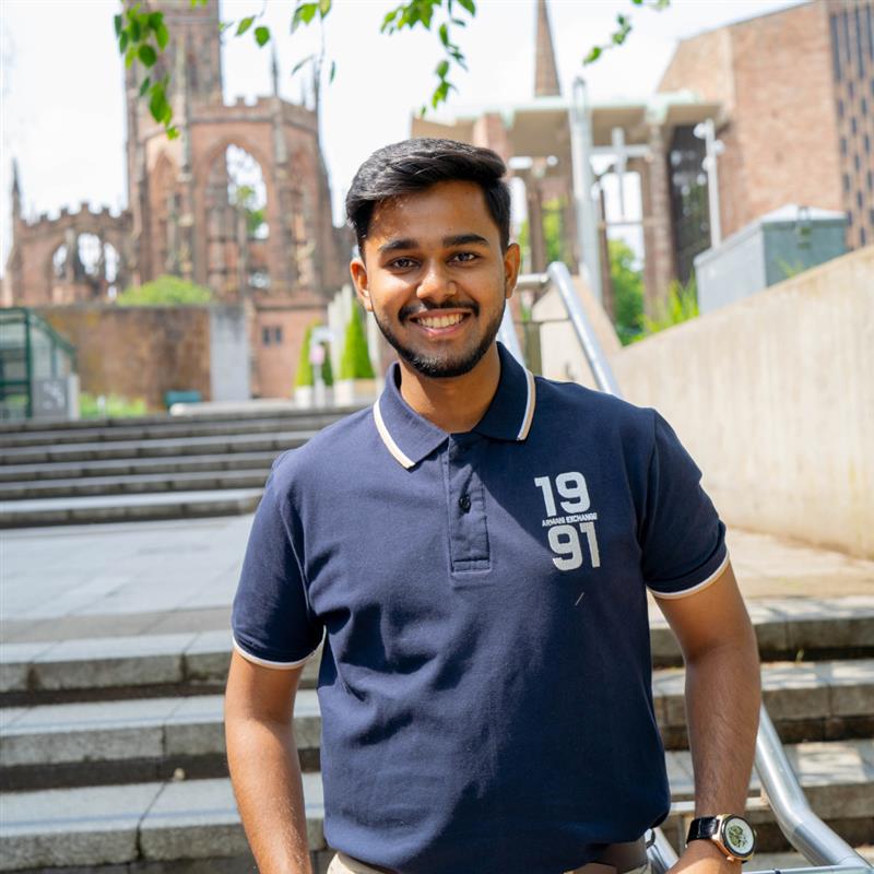 A headshot of your Education Officer, Abdullah Sayyed