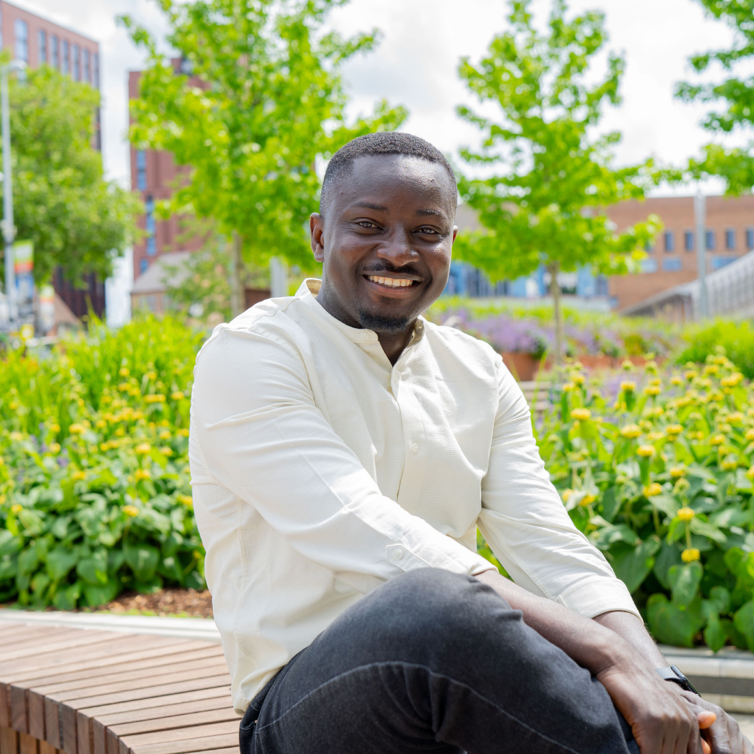 Photograph of Sports Officer, Prince Otu.