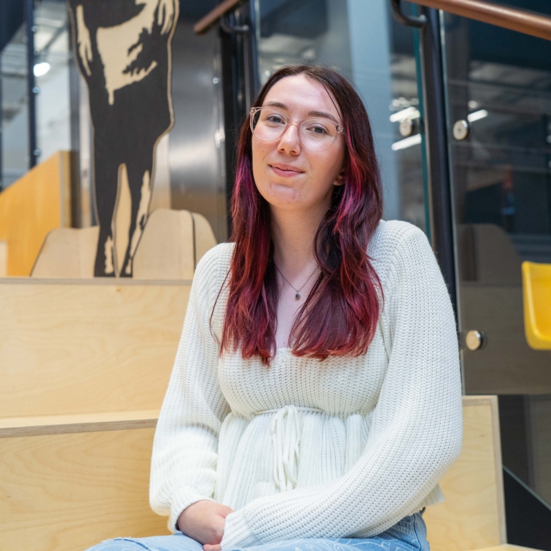 Hello lovely people! My name is Annabelle Taylor (she/her/hers), your new Campus Officer. I am going into the first year of my course, Adult Nursing. Last year I did a foundation year for nursing. I’m very excited to take on this role, helping to improve the university and student experience for everyone.