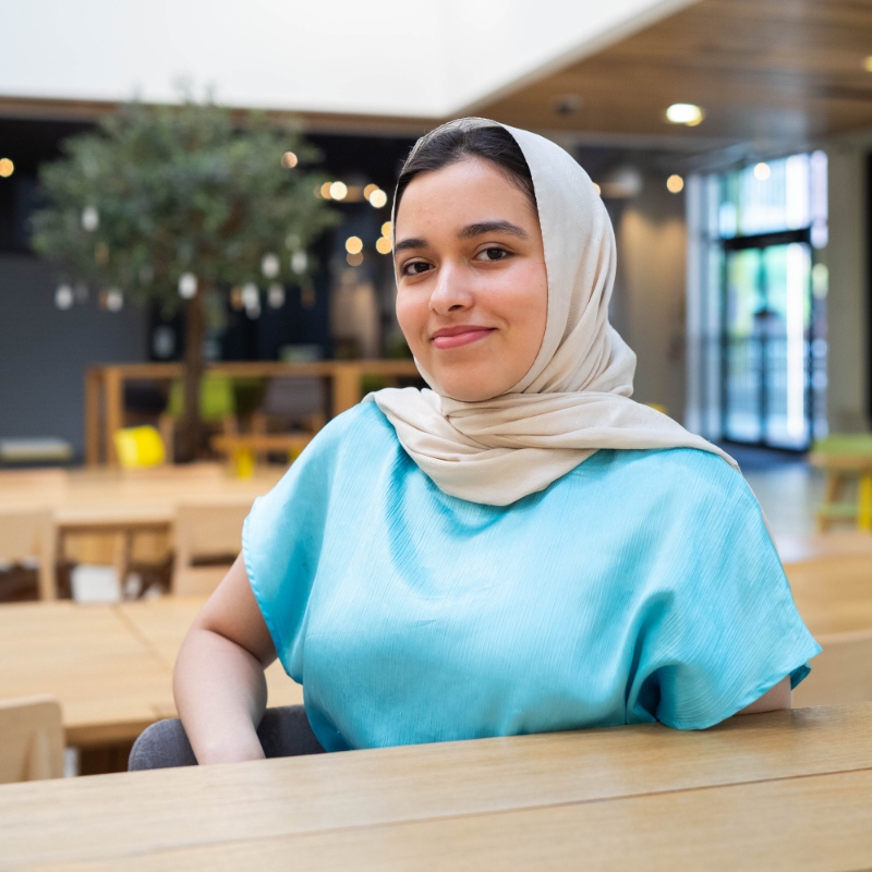 Hi! I’m Chorouk and I’m excited to be your Part-Time Officer for the School of Health and Care this year. As a midwifery student, I understand the challenges of balancing studies, placements, and wellbeing. My goal is to represent your voices and work on changes that make our experience more positive and supportive.